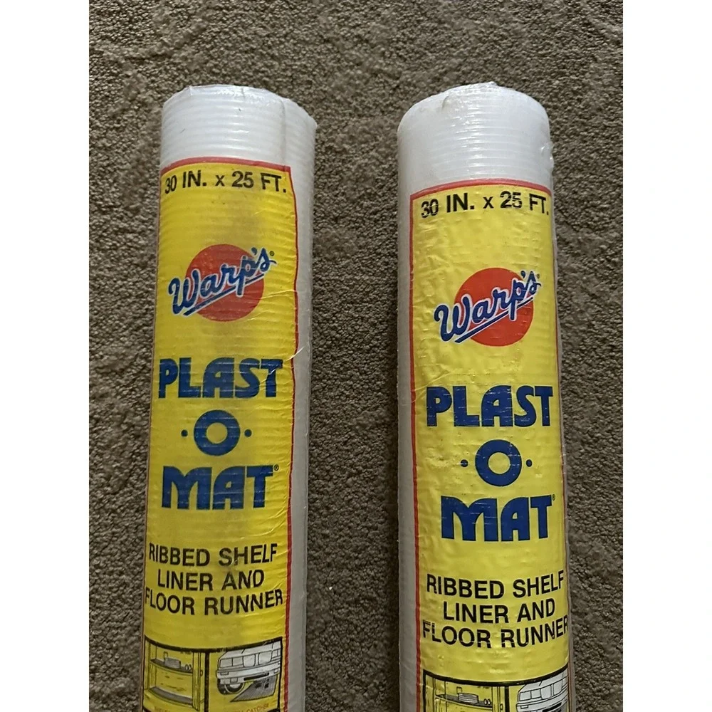 Warp's 2 rolls Ribbed Shelf Liner 30